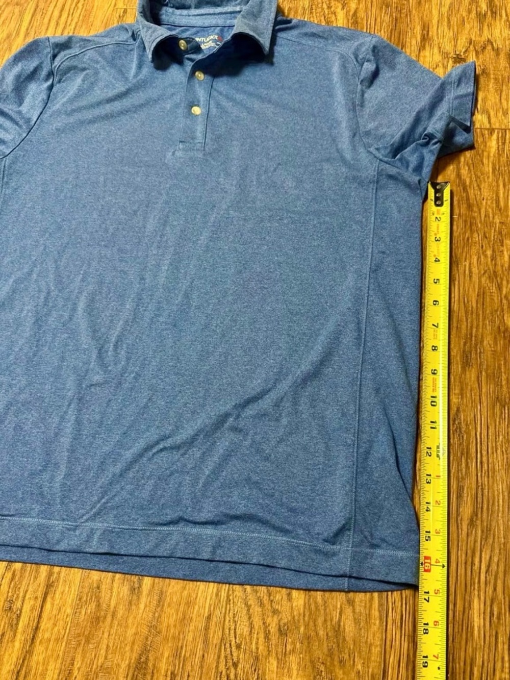 UNTUCKit Performance Polo Blue Size Large - Picture 7 of 10